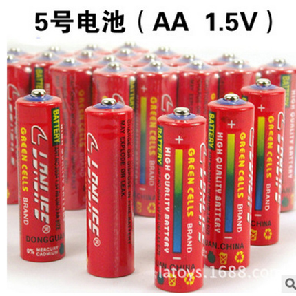 5號膠蓋電池，鍾表電池，玩具電池，R6S碳性電（diàn）池